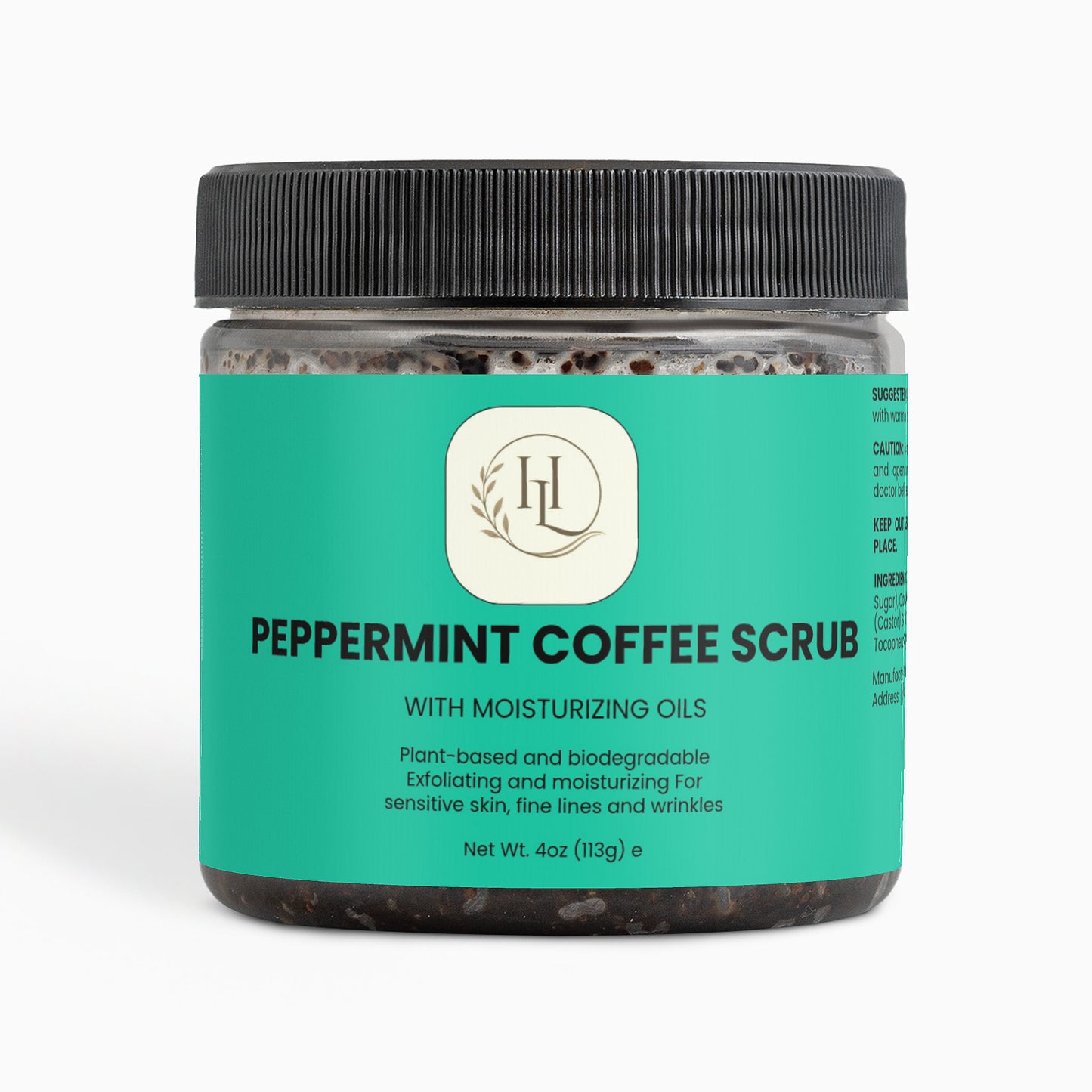 Peppermint Coffee Scrub