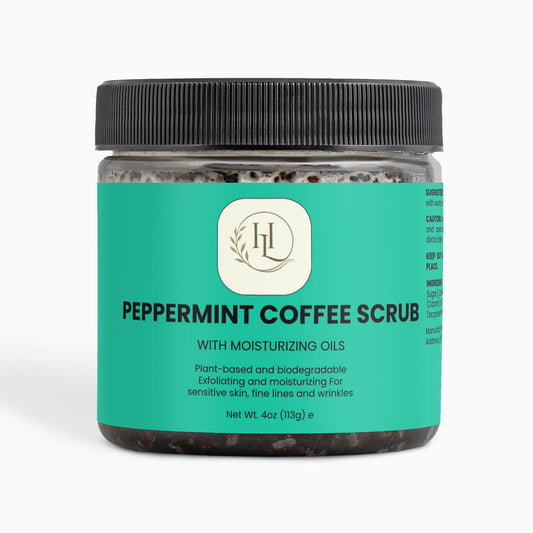Peppermint Coffee Scrub