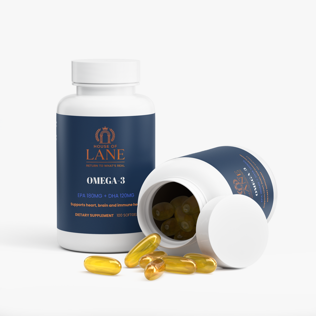 Omega-3 EPA 180mg + DHA 120mg