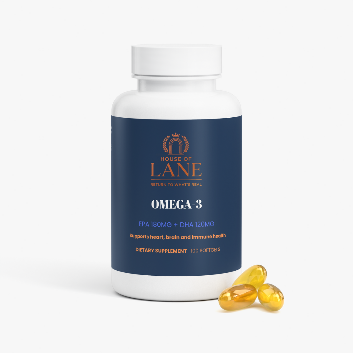 Omega-3 EPA 180mg + DHA 120mg